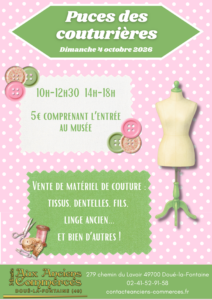 Affiche puces des couturières